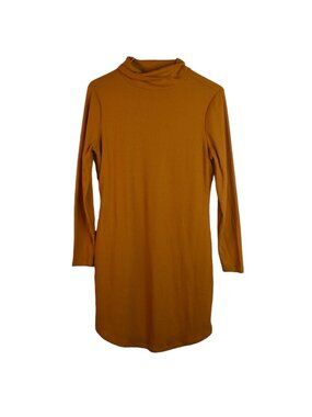 No Comment Tunic 1X Womens Textured Long Sleeve Mock Neck Plus Size Stretch